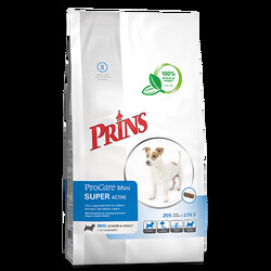 Prins Mini SUPER ACTIVE koeratoit 2x3kg