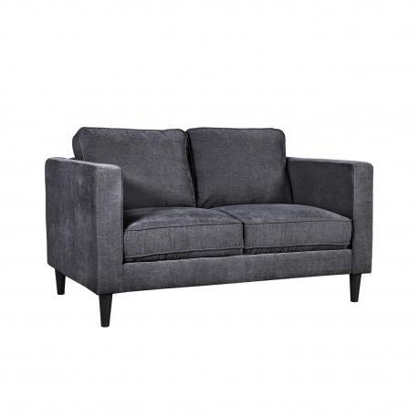 Diivan SPENCER 2-kohaline 140x86xH86cm, tumehall