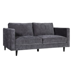 Diivan SPENCER 3-kohaline 198x86xH86cm, tumehall