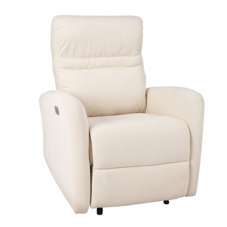 Tugitool recliner SAHARA, 79x90xH102cm, loodusvalge