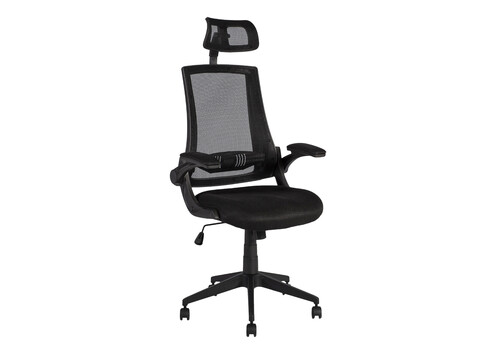 Töötool NOVARA 66x70,5xH117,5-127,5cm, must