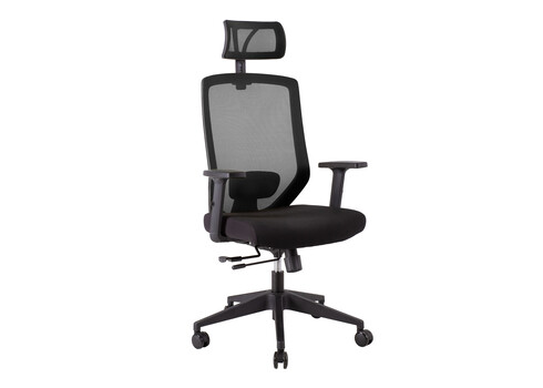 Töötool JOY 64x64xH115-125cm, must