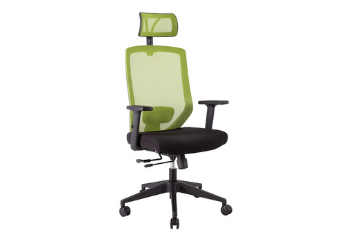 Töötool JOY 64x64xH115-125cm, must/roheline