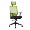 Töötool JOY 64x64xH115-125cm, must/roheline