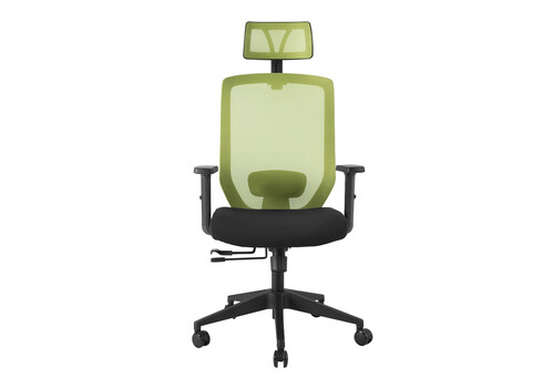 Töötool JOY 64x64xH115-125cm, must/roheline