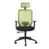 Töötool JOY 64x64xH115-125cm, must/roheline