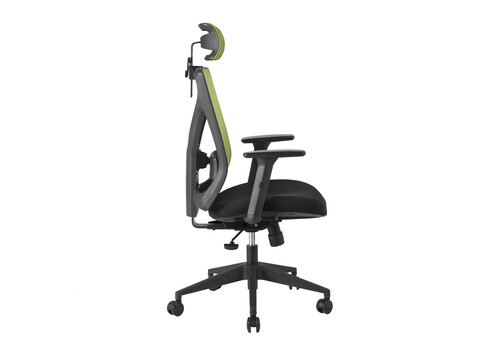 Töötool JOY 64x64xH115-125cm, must/roheline