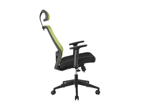 Töötool JOY 64x64xH115-125cm, must/roheline