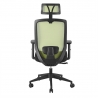 Töötool JOY 64x64xH115-125cm, must/roheline