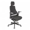 Töötool WAU peatoega, 65x49xH112-129cm, must