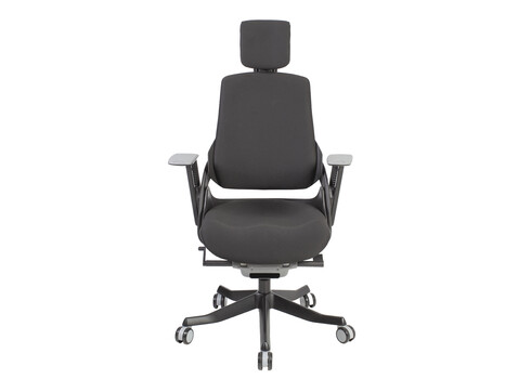 Töötool WAU peatoega, 65x49xH112-129cm, must