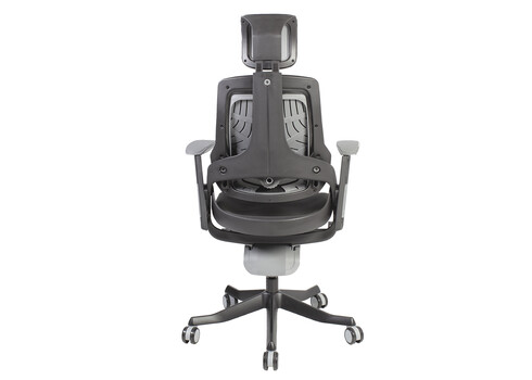 Töötool WAU peatoega, 65x49xH112-129cm, must