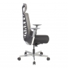 Töötool SPINELLY 70x70xH118-128cm, hall/must