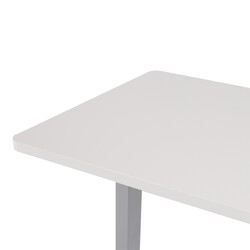 Töölaud ERGO 1-mootoriga, 140x70xH71-121cm, valge