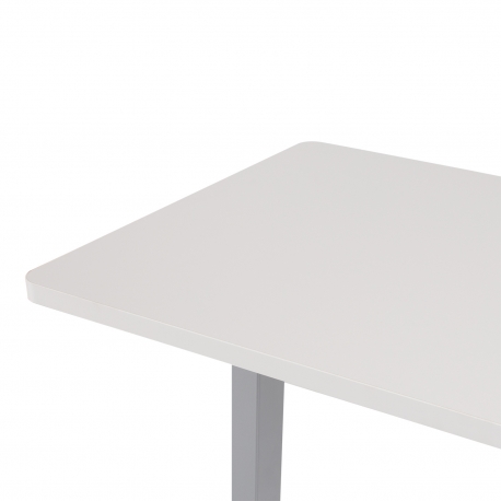 Töölaud ERGO 1-mootoriga, 140x70xH71-121cm, valge