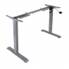 Töölaud ERGO 1-mootoriga, 140x70xH71-121cm, valge