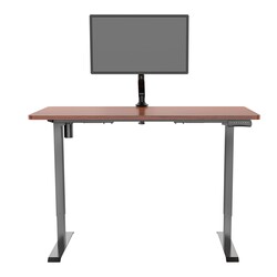 Töölaud ERGO 1-mootoriga, 140x70xH71-121cm, tamm