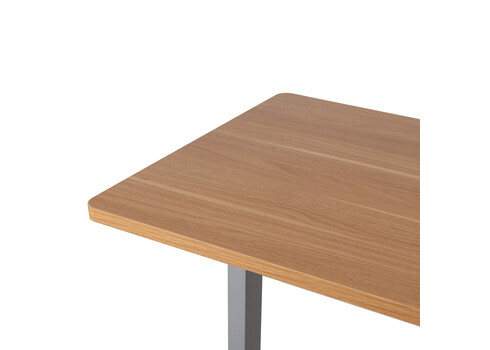 Töölaud ERGO 1-mootoriga, 140x70xH71-121cm, tamm