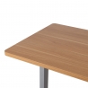 Töölaud ERGO 1-mootoriga, 140x70xH71-121cm, tamm