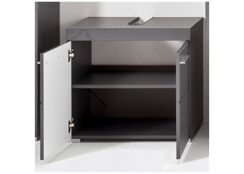 Vannitoamööbli komplekt AMANDA hall kõrgläige / hall