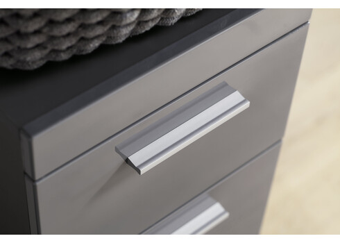 Vannitoamööbli komplekt AMANDA hall kõrgläige / hall