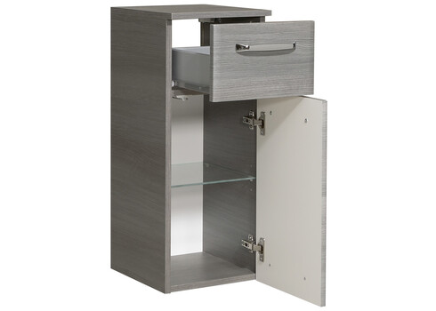 Vannitoamööbli komplekt + valamu ALIKA hall LED