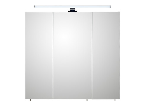Peegelkapp BALU valge läige, 75x20xH70 cm LED