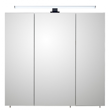 Peegelkapp BALU valge läige, 75x20xH70 cm LED