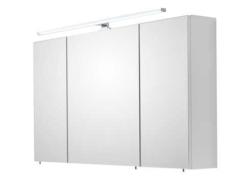 Peegelkapp BALU valge läige, 110x20xH70 cm LED