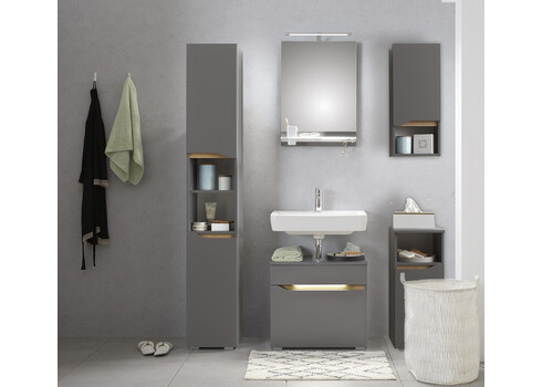 Peegel CAPRI hall, 50x3xH70 cm LED