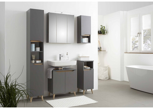Peegelkapp CAPRI hall, 65x16xH70 cm LED