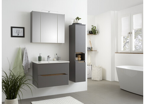 Peegelkapp CAPRI hall, 80x16xH70 cm LED
