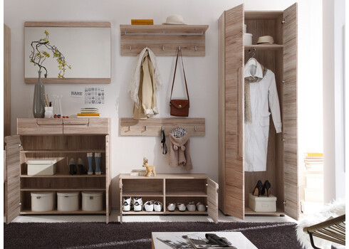 Jalatsikapp MALEA tamm, 90x31xH95 cm