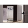 Esikukapp MIRROR valge, 74x34xH191 cm