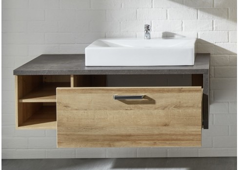 Valamukapp Bay + valamu tamm / hall, 123x53xH39 cm
