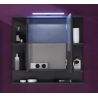Peegelkapp TETIS valge / hall, 72x20xH76 cm LED