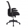 Töötool LUMINA 68x58,5xH103-113cm, must