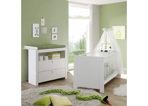 Beebivoodi OLIVIA valge, 144x78xH83 cm