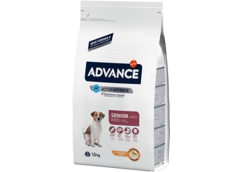 ADVANCE koeratoit Mini Senior 3kg, senior koeratoidud