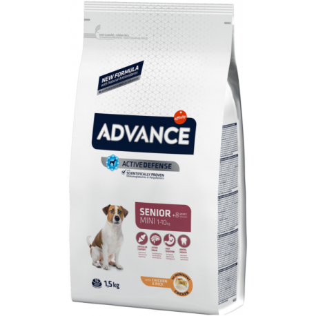 ADVANCE koeratoit Mini Senior 3kg, senior koeratoidud