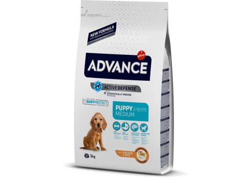 ADVANCE koeratoit Medium Puppy Chicken&Rice, toit koerakutsikale