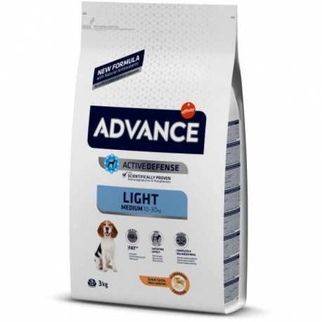 ADVANCE koeratoit Medium Light Chicken 12kg, koeratoidud