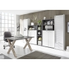 Riiul MISTER OFFICE mattvalge, 41x36xH215 cm