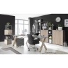 Riiul MISTER OFFICE grafiithall, 41x36xH145 cm