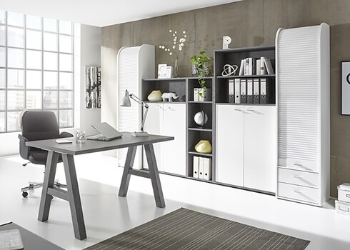 Kirjutuslaud MISTER OFFICE A mattvalge, 160x70xH75 cm