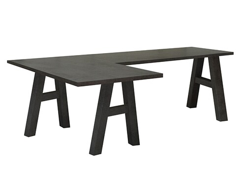 Kinnitatav kirjutuslaud MISTER OFFICE A grafiithall, 140x70xH75 cm
