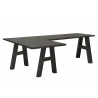 Kinnitatav kirjutuslaud MISTER OFFICE A grafiithall, 140x70xH75 cm