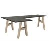 Kinnitatav kirjutuslaud MISTER OFFICE A grafiithall, 160x70xH75 cm