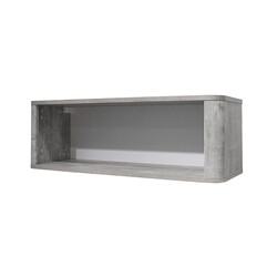 Seinariiul FRIEDA mattvalge / hall puit, 90x32xH31 cm