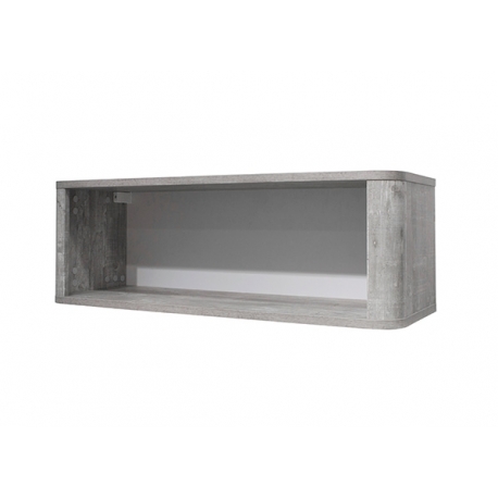 Seinariiul FRIEDA mattvalge / hall puit, 90x32xH31 cm